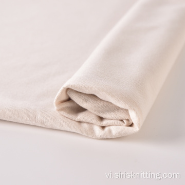 Vải dệt kim trẻ em được chứng nhận GOTS Cotton tái chế Jersey
